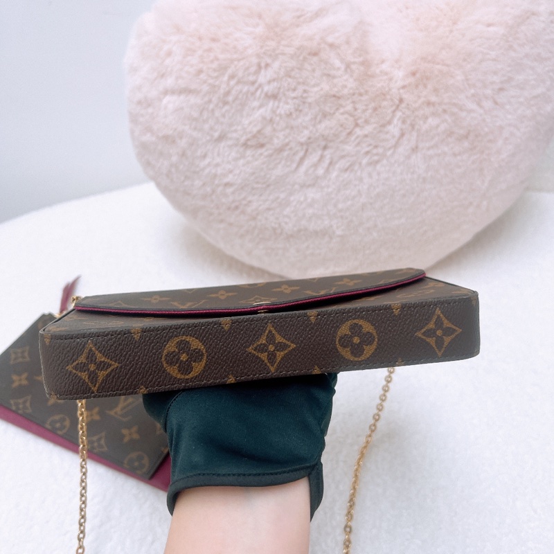 Lv felicie woc 三合一老花鏈條包-1
