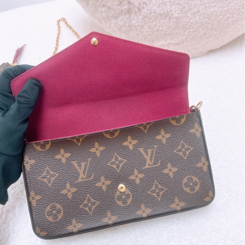 Lv felicie woc 三合一老花鏈條包-8
