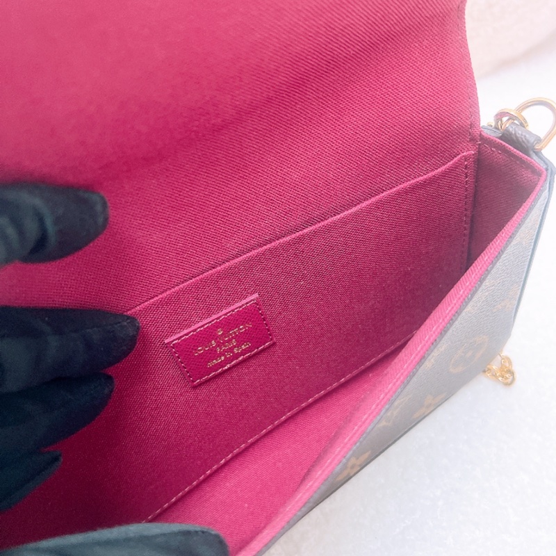 Lv felicie woc 三合一老花鏈條包-9