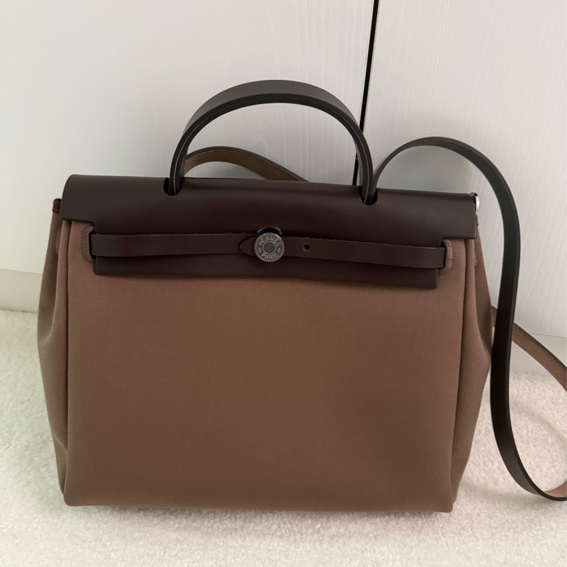 Herbag 31 烏木色 風衣灰 W刻-5