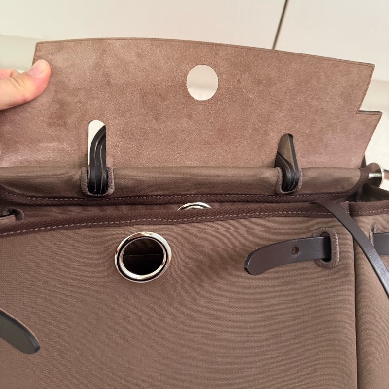 Herbag 31 烏木色 風衣灰 W刻-7