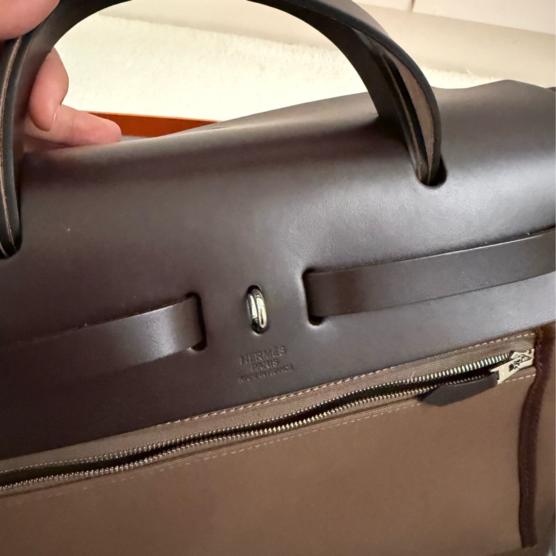 Herbag 31 烏木色 風衣灰 W刻-8