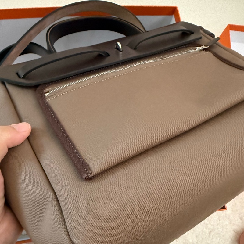 Herbag 31 烏木色 風衣灰 W刻-9