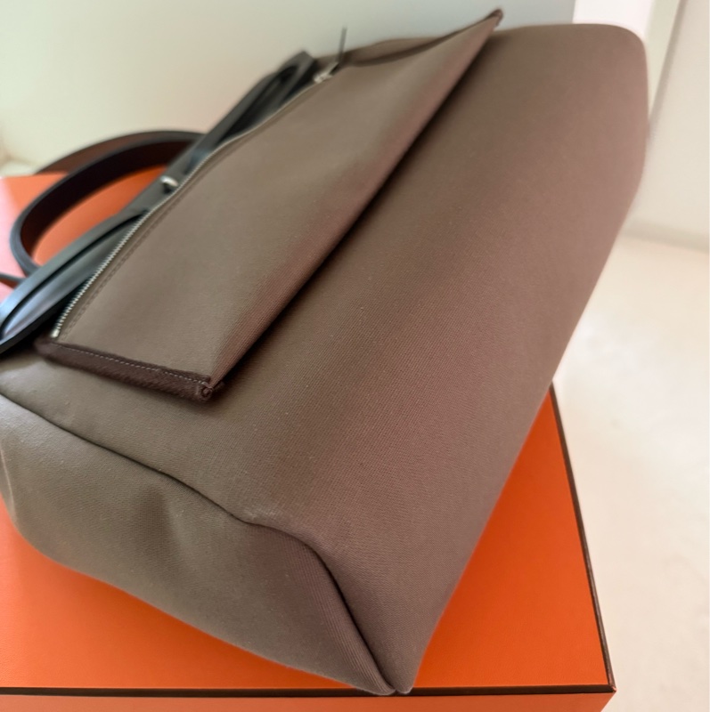 Herbag 31 烏木色 風衣灰 W刻-13