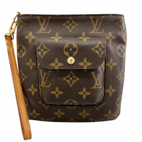 路易威登 Louis Vuitton Partition M51901 單肩包 Monogram 帆布棕色女士手拿包