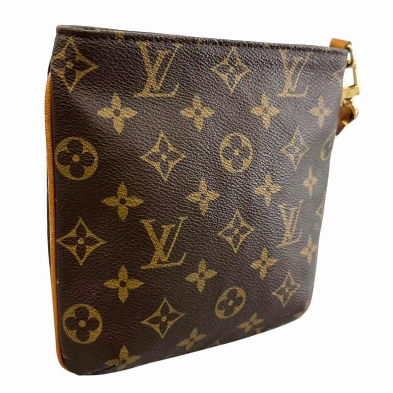 路易威登 Louis Vuitton Partition M51901 單肩包 Monogram 帆布棕色女士手拿包-2