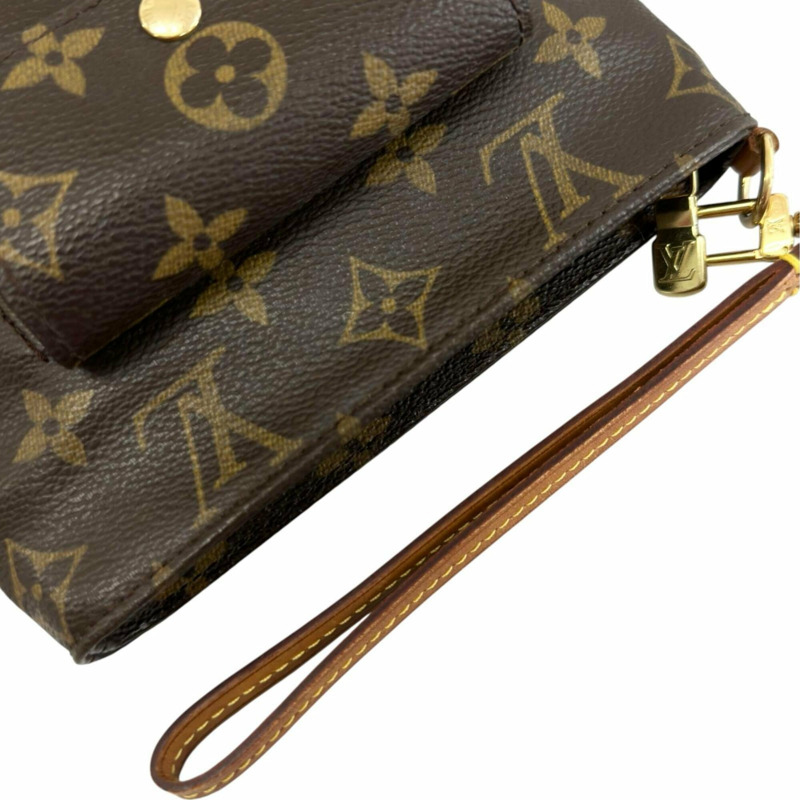 路易威登 Louis Vuitton Partition M51901 單肩包 Monogram 帆布棕色女士手拿包-5