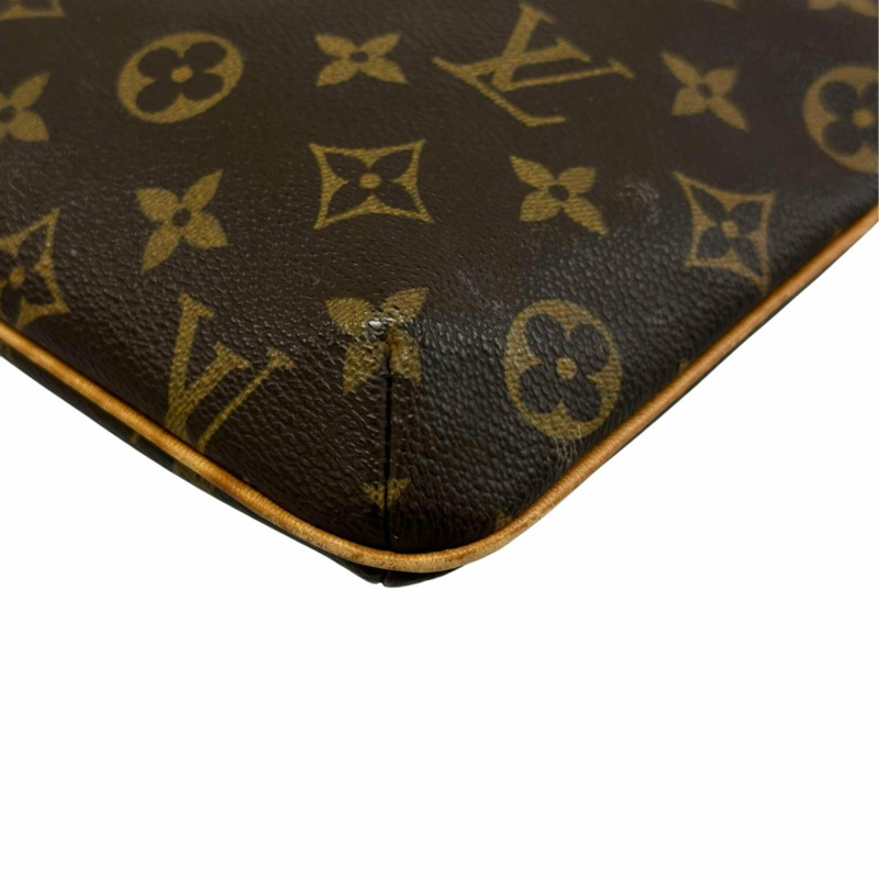 路易威登 Louis Vuitton Partition M51901 單肩包 Monogram 帆布棕色女士手拿包-9