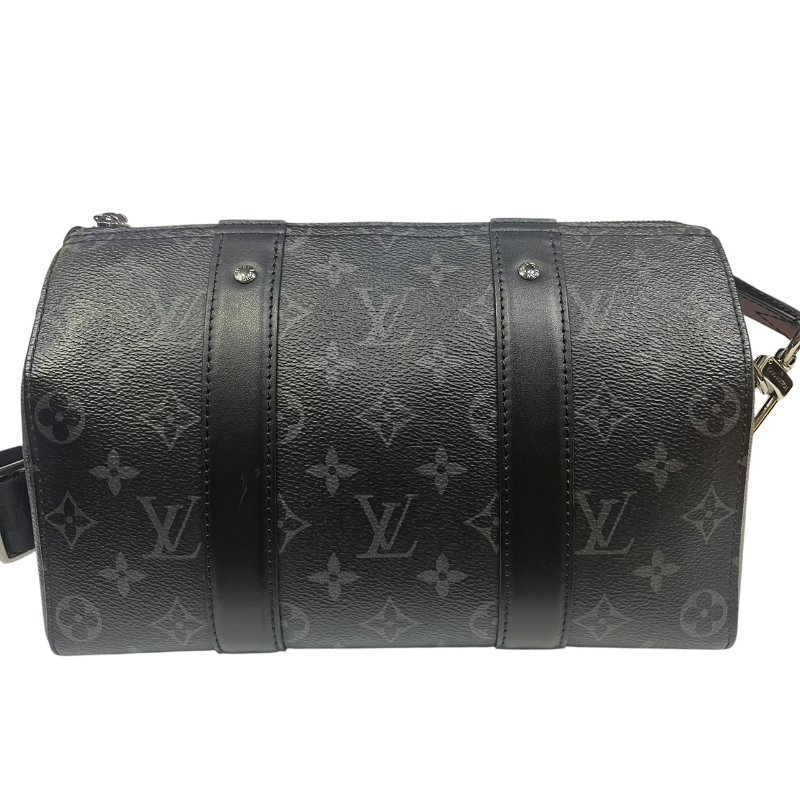 【美收精品】 LV黑色經典老花肩背包 5-453-2