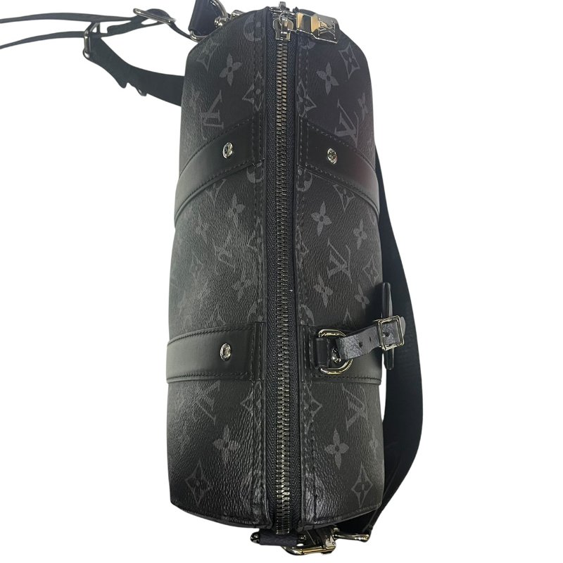 【美收精品】 LV黑色經典老花肩背包 5-453-5