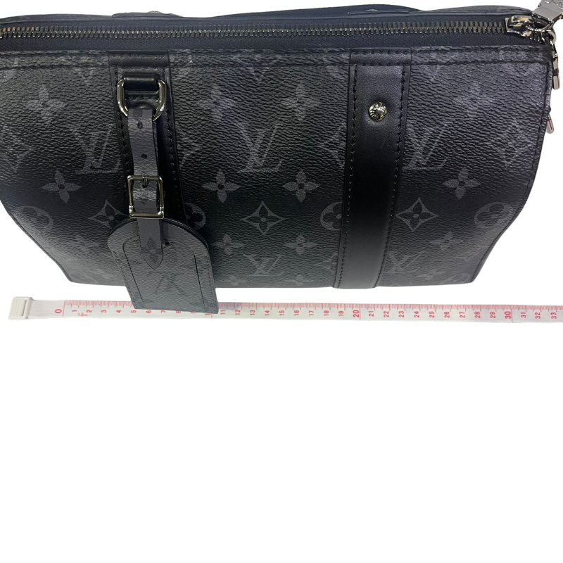 【美收精品】 LV黑色經典老花肩背包 5-453-13