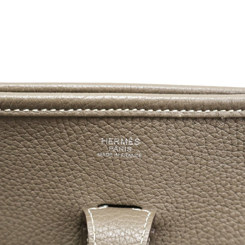 大象灰 TC牛皮 Evelyne 29 肩背包 A刻【HERMES 愛馬仕】 H056277CK-4