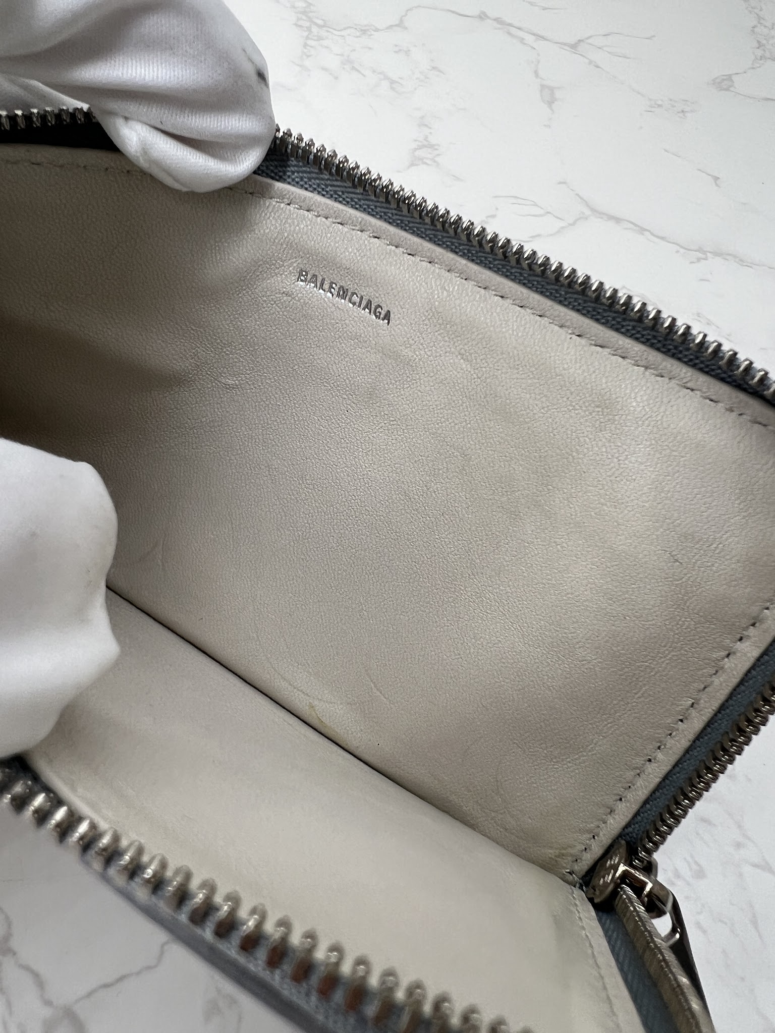 香緹國際精品 BALENCIAGA 拉鍊零錢包 卡包 1021-4
