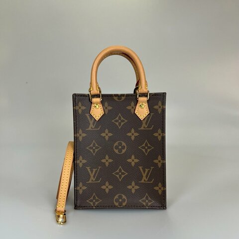 LV M81295 老花Petit Sac Plat 琴譜包MINI