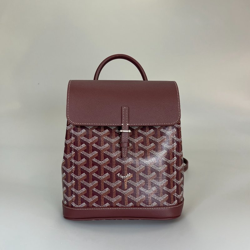 GOYARD 酒紅Alpin Mini後背包-0