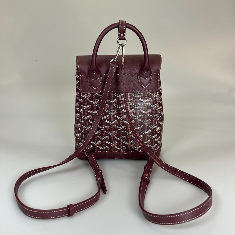 GOYARD 酒紅Alpin Mini後背包-1