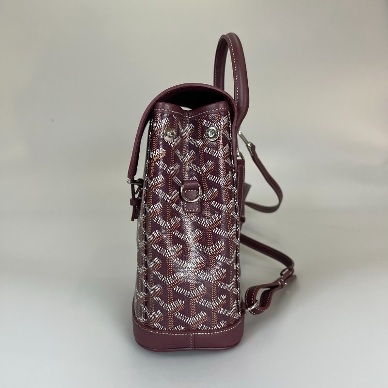 GOYARD 酒紅Alpin Mini後背包-3