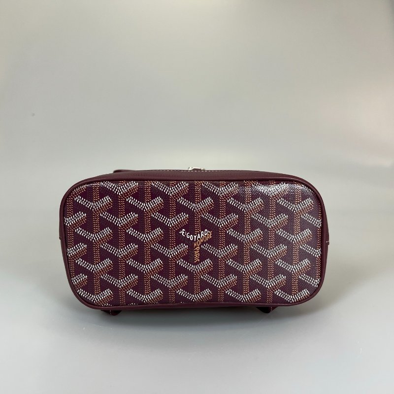 GOYARD 酒紅Alpin Mini後背包-4