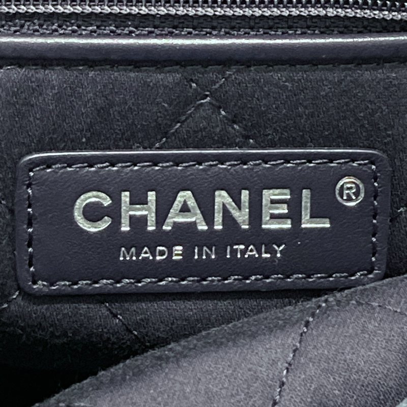 CHANEL 香奈兒 22 BAG 手提肩背包 丹寧 藍色 銀釦-14