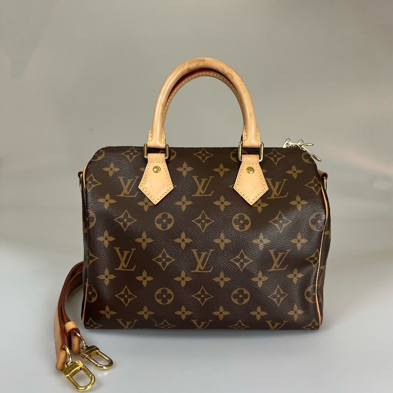 LV 老花Speedy Bandoulière 25 肩背包-0