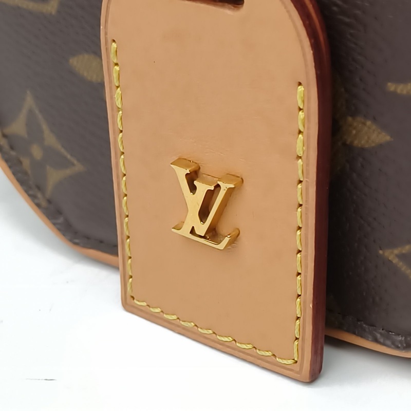 LOUIS VUITTON PETITEBOITECHAPEAU硬圓餅Mini老花PVC晶片肩背包-4