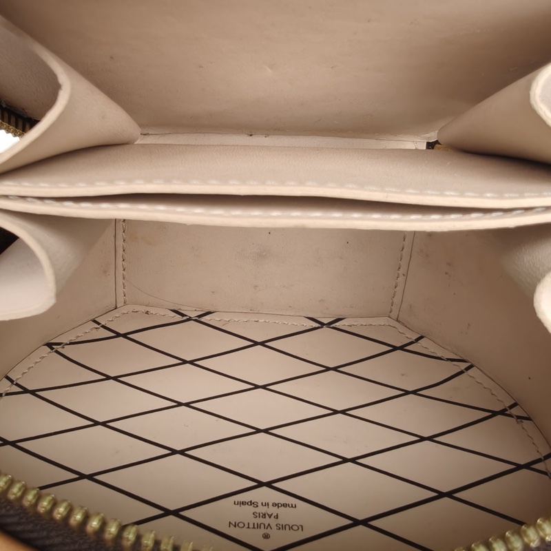LOUIS VUITTON PETITEBOITECHAPEAU硬圓餅Mini老花PVC晶片肩背包-5