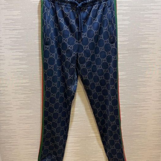 💎Han's house精品服飾💎GUCCI 古馳 GG 滿版 長褲496920 原價46500-0