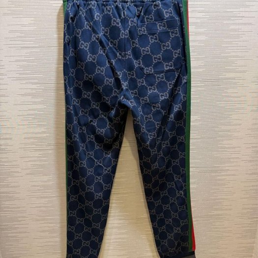 💎Han's house精品服飾💎GUCCI 古馳 GG 滿版 長褲496920 原價46500-1