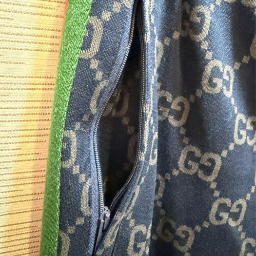 💎Han's house精品服飾💎GUCCI 古馳 GG 滿版 長褲496920 原價46500-6