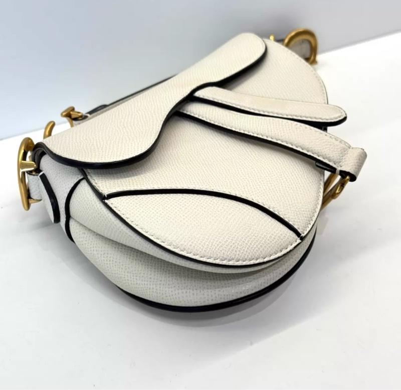 Dior迪奥 Saddle白色马鞍包 small-2