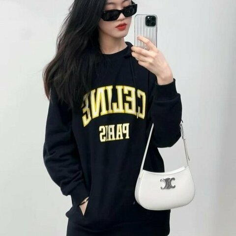 💎Han's house精品服飾💎CELINE 連帽 衛衣 帽T 男女共穿 義大利製現貨 S原價43000