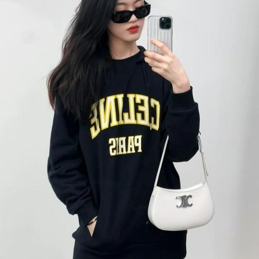 💎Han's house精品服飾💎CELINE 連帽 衛衣 帽T 男女共穿 義大利製現貨 S原價43000-0