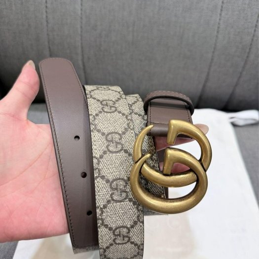 💎Han's house精品服飾💎GUCCI 古馳 腰帶 皮帶 義大利製 寬3cm 現貨115-4