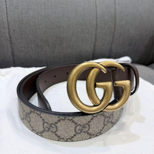 💎Han's house精品服飾💎GUCCI 古馳 腰帶 皮帶 義大利製 寬3cm 現貨115-5