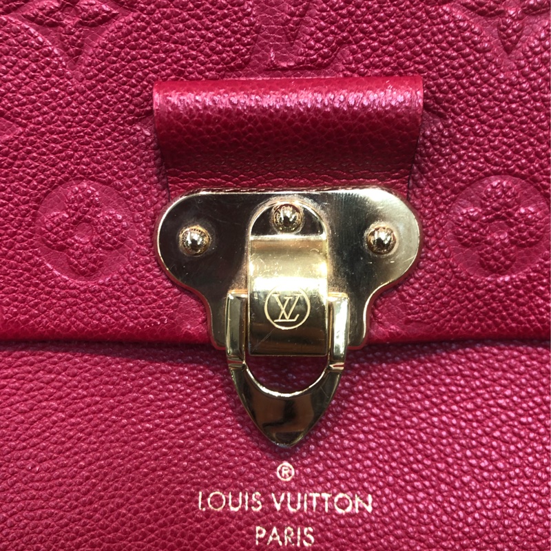 LV Monogram Empreinte Red Vavin PM XC537-5