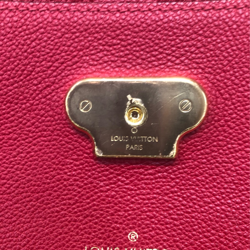 LV Monogram Empreinte Red Vavin PM XC537-6