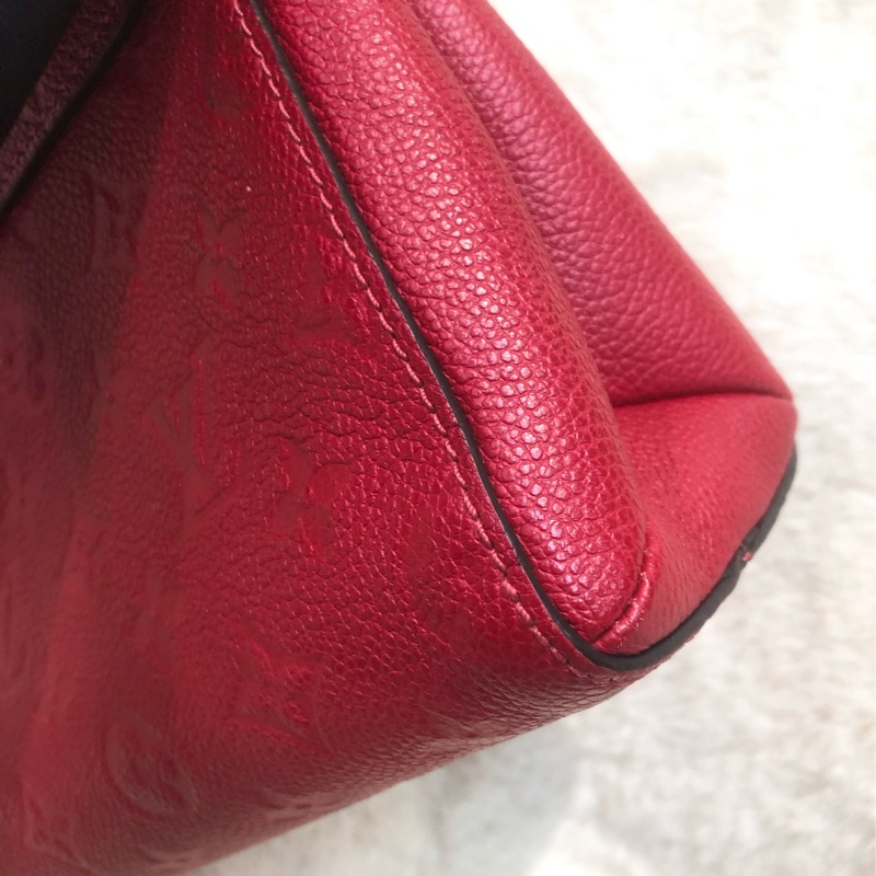 LV Monogram Empreinte Red Vavin PM XC537-11