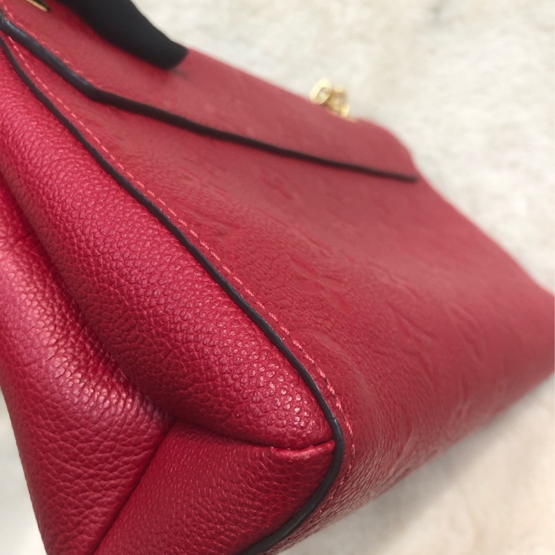 LV Monogram Empreinte Red Vavin PM XC537-12