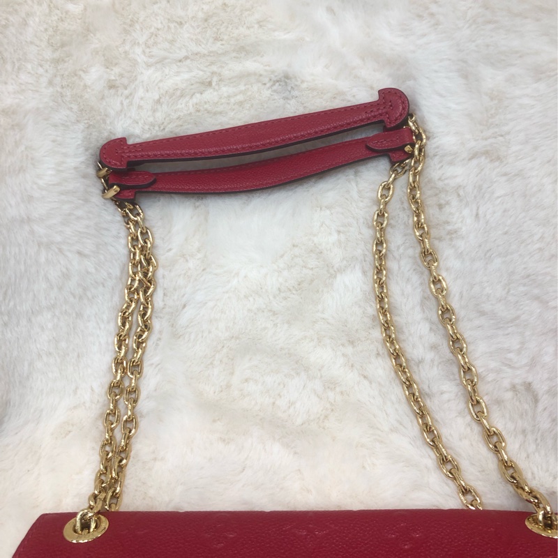 LV Monogram Empreinte Red Vavin PM XC537-14