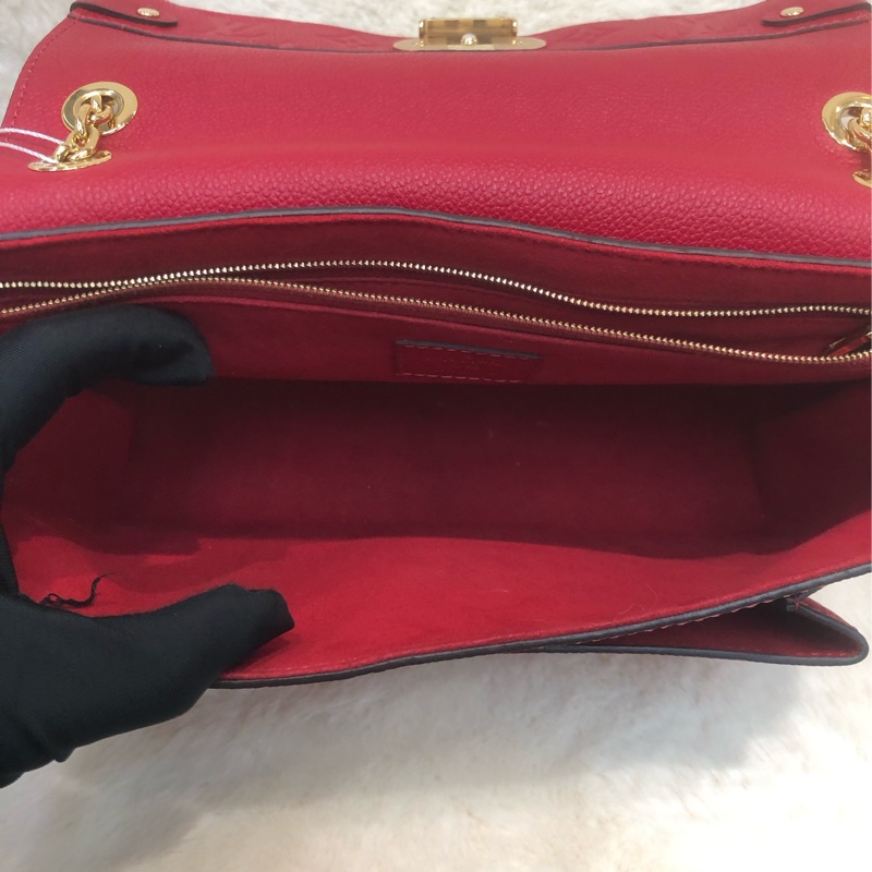 LV Monogram Empreinte Red Vavin PM XC537-20