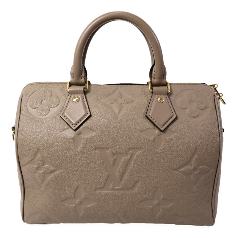 LOUIS VUITTON Monogram Empreinte Speedy Bandouliere 25手挽肩背兩用袋-1