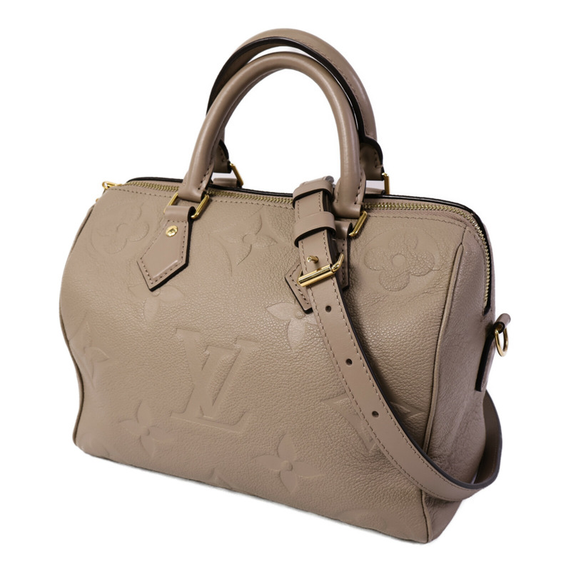 LOUIS VUITTON Monogram Empreinte Speedy Bandouliere 25手挽肩背兩用袋-2