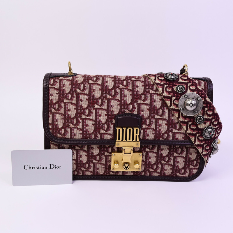 Dior 帆布Dioraddict肩背袋-9