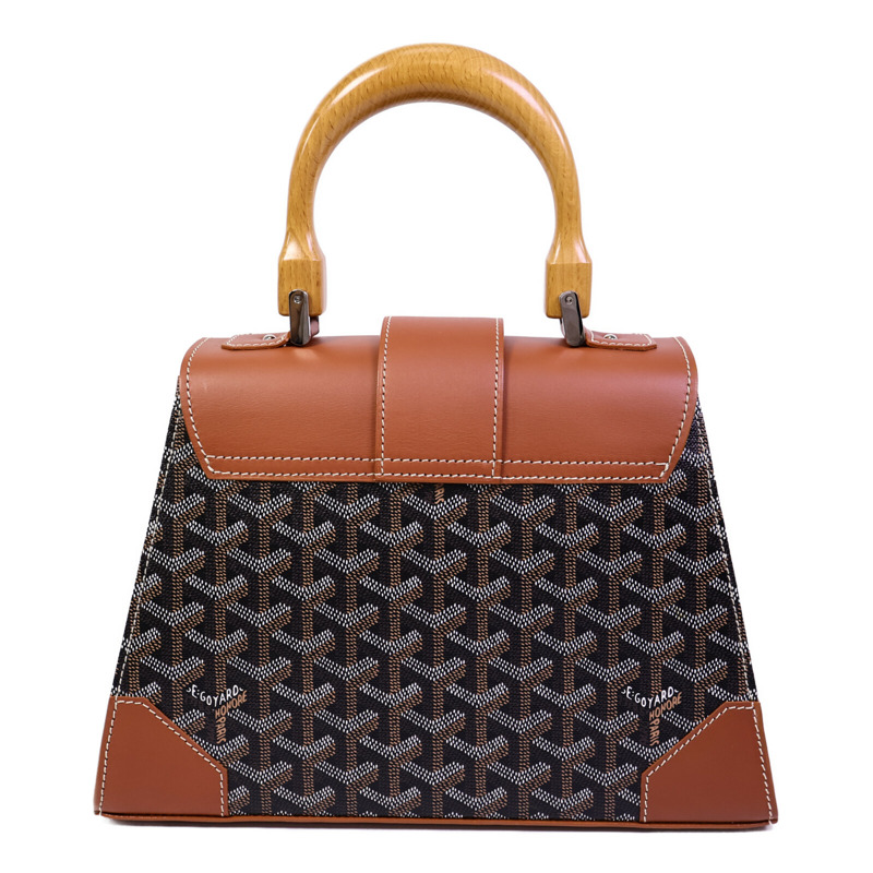 GOYARD 塗層帆布Saigon Structured PM手挽袋-1