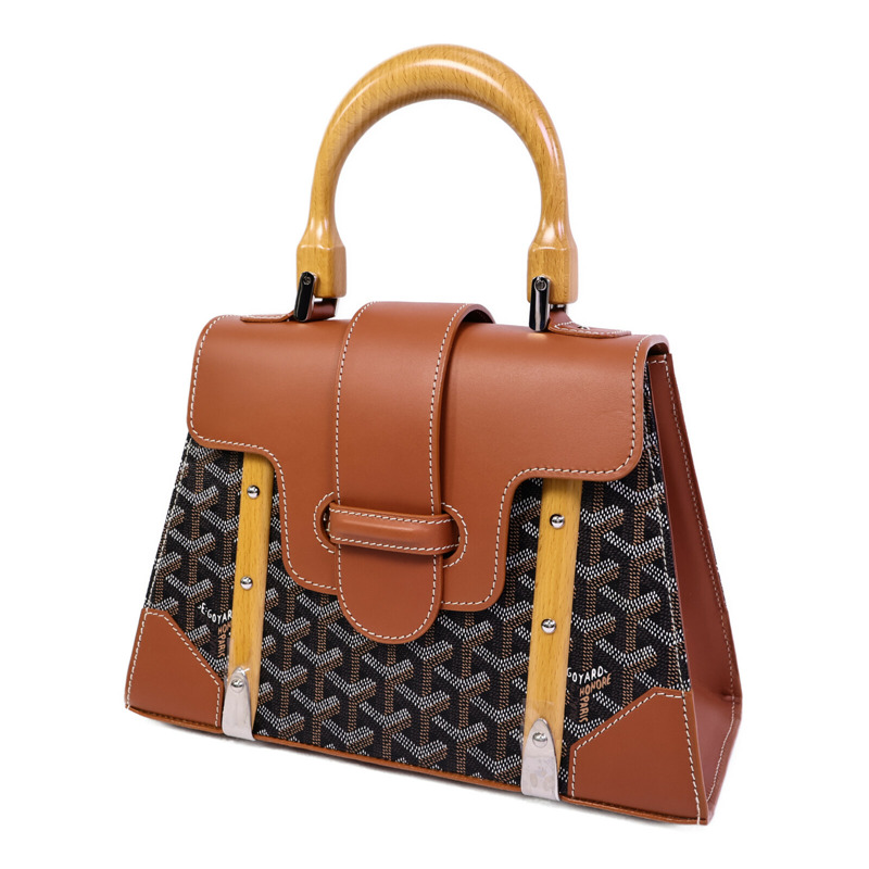 GOYARD 塗層帆布Saigon Structured PM手挽袋-2