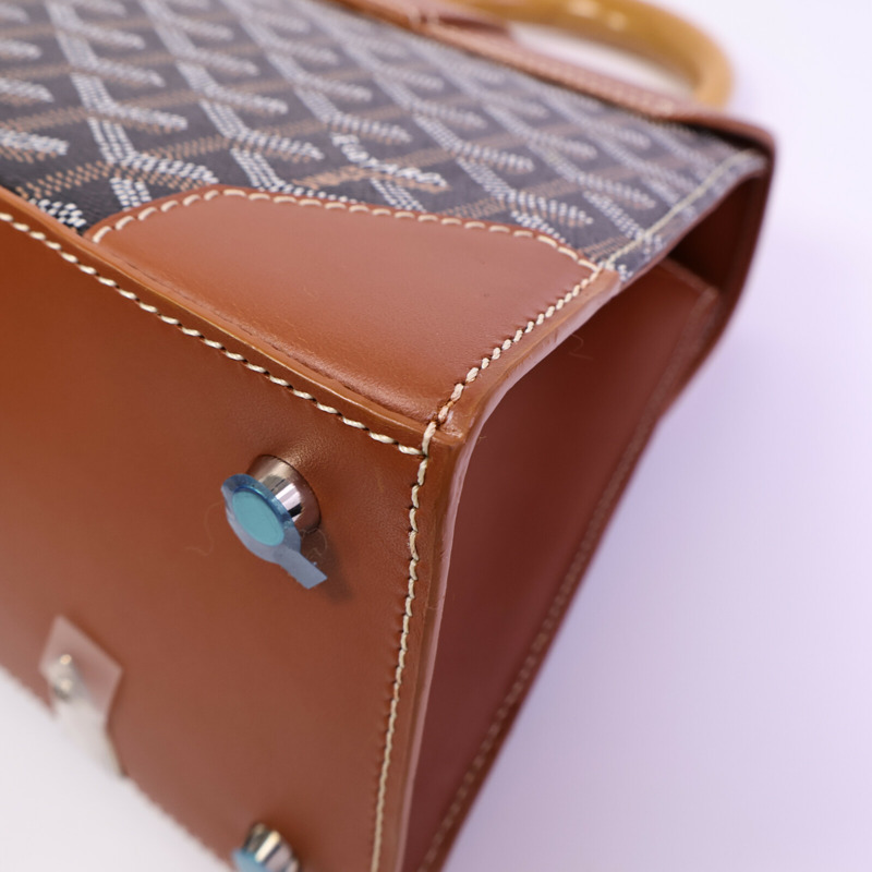 GOYARD 塗層帆布Saigon Structured PM手挽袋-11