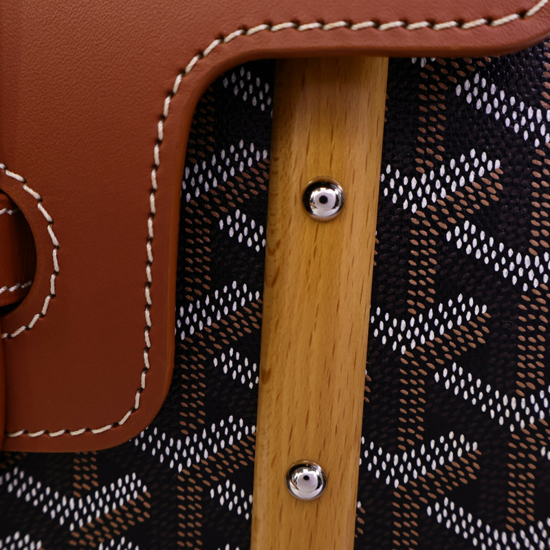 GOYARD 塗層帆布Saigon Structured PM手挽袋-13