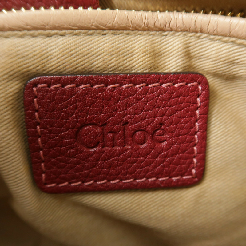 Chloe 牛皮皮革Paraty手挽肩背兩用袋-6