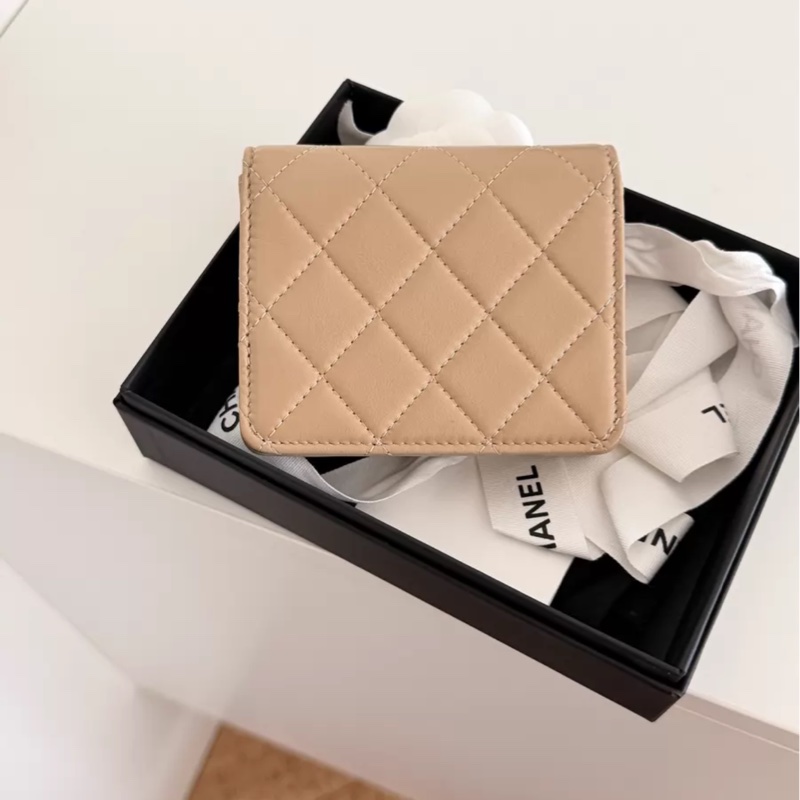 Chanel米金31bag新款厚版零钱包/卡包-2