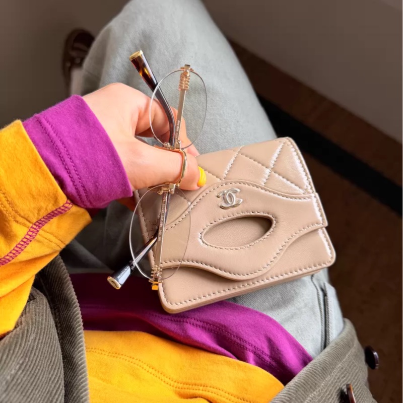 Chanel米金31bag新款厚版零钱包/卡包-5